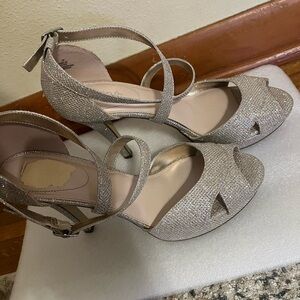 Maripe Gold Glitter Shoes.